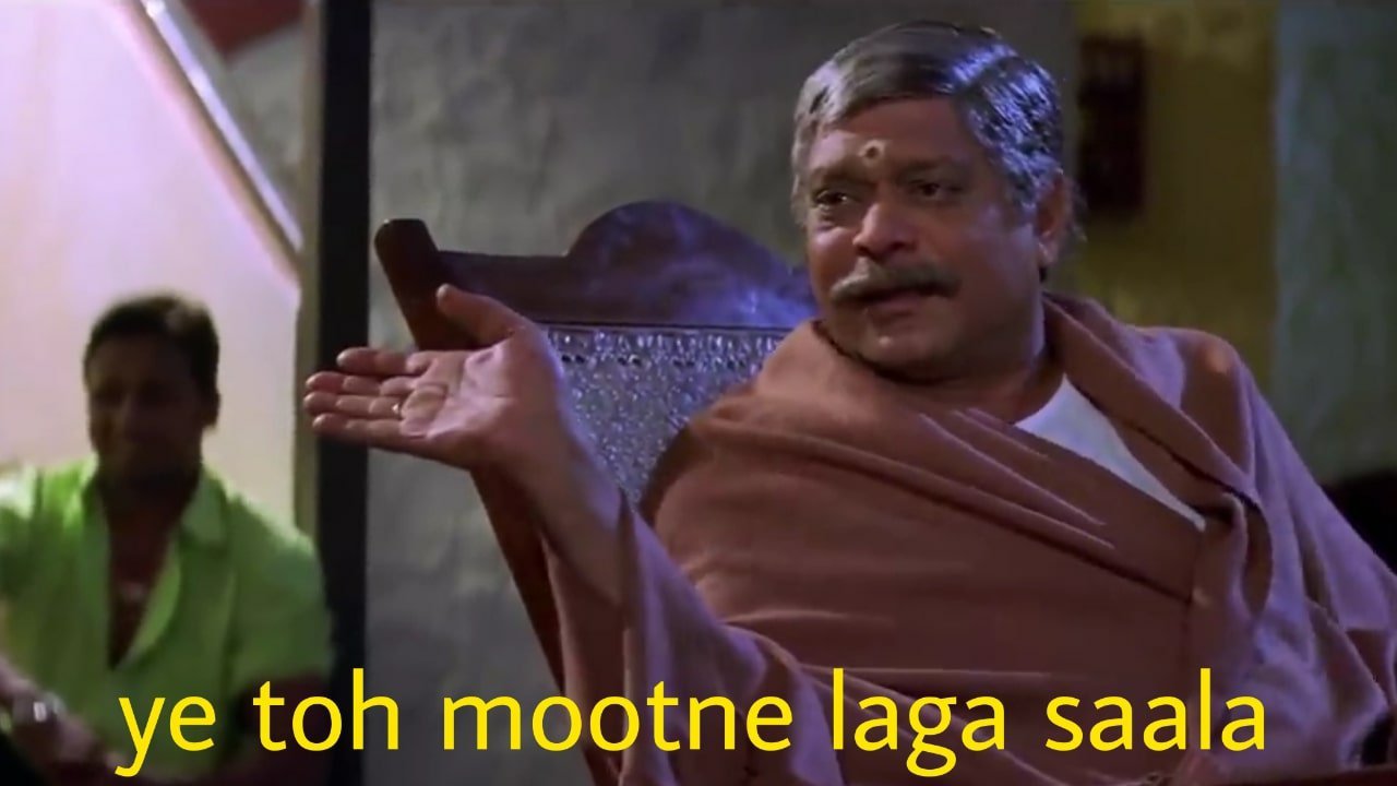 Ye To Mootane Laga Saala