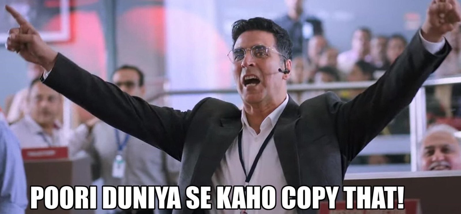 Poori Duniya Se Kaho Copy That